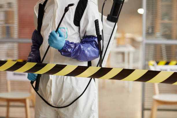 Professional Blood Cleanup technician working in Forest Hill, TX